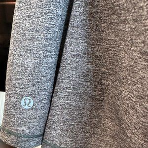 Lululemon Pace Rival Mid-Rise Skirt Long, Size 10 (Heather Lux Multi Black)